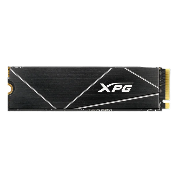 Твердотельный накопитель/ ADATA SSD GAMMIX S70 BLADE, 512GB, M.2(22x80mm), NVMe, PCIe 4.0 x4, 3D TLC, R/W 7400/6800MB/s, IOPs 425 000/510 000, DRAM buffer 512MB, TBW 370, DWPD 0.4, with Heat Spreader (5 ле (AGAMMIXS70B-512G-CS)