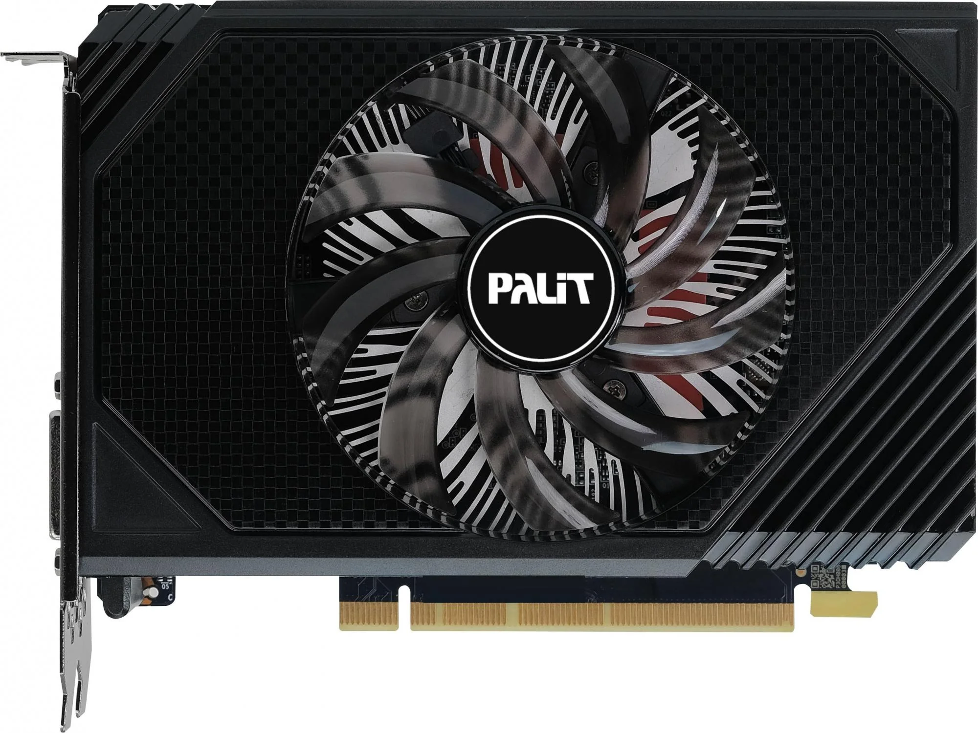 Видеокарта Palit PCI-E 4.0 RTX3050 STORMX NVIDIA GeForce RTX 3050 6Gb 96bit GDDR6 1042/ 14000 DVIx1 HDMIx1 DPx1 HDCP Ret (NE63050018JE-1070F/1072F)