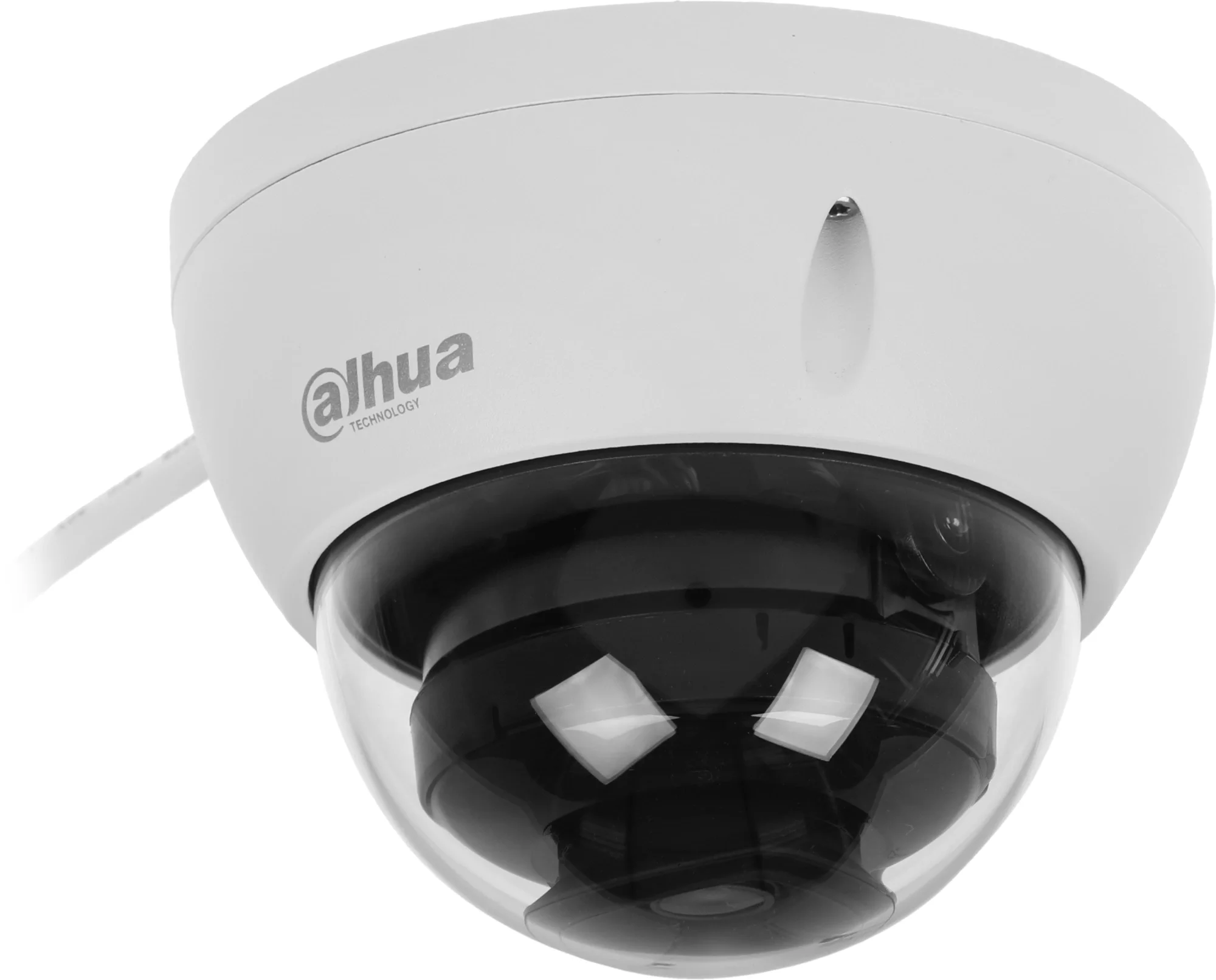 DAHUA DH-IPC-HDBW1431EP-0280B-S4 Уличная купольная IP-видеокамера 4Мп, 1/ 3” CMOS, объектив 2.8мм, ИК-подсветка до 30м, IP67, IK10, корпус: металл