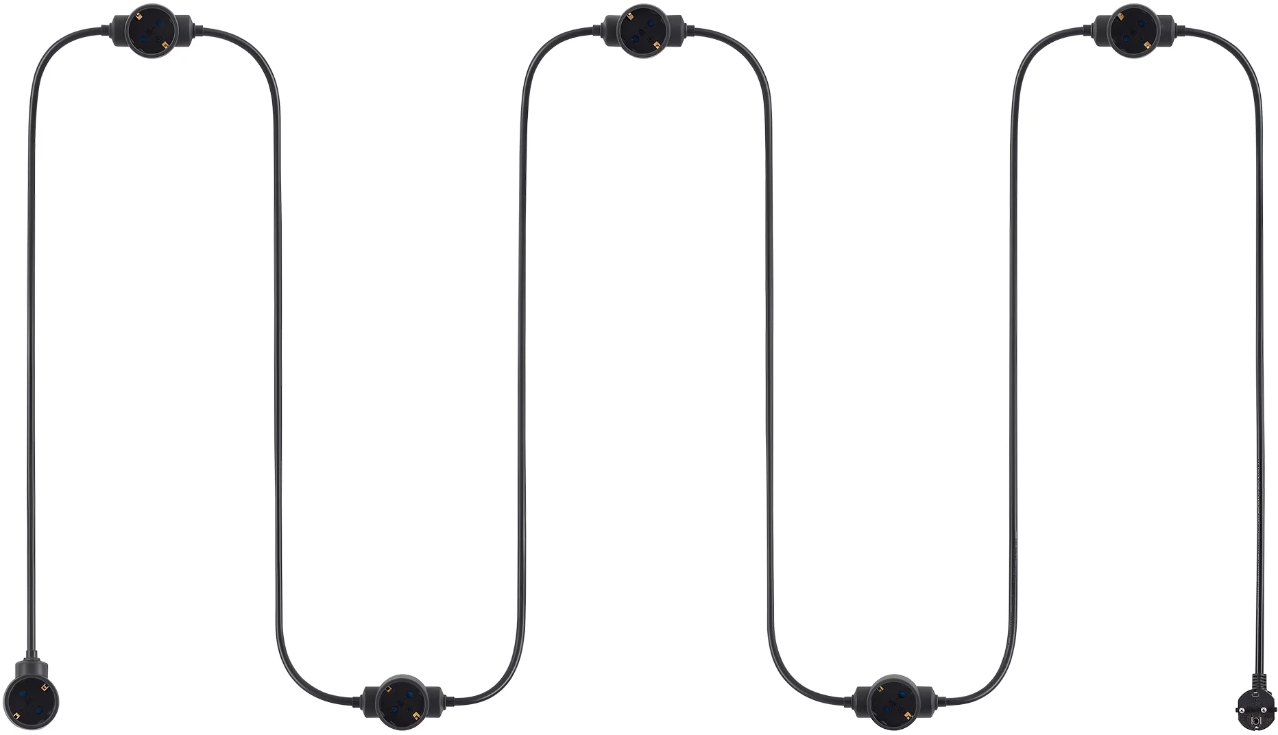 Сетевой удлинитель Buro BU-PDS6.7/B 7м (6 розеток) черный (пакет ПЭ)