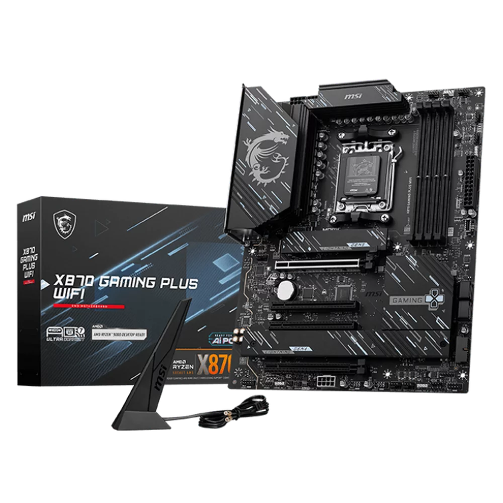 Материнская плата AMD X870 SAM5 ATX X870 GAMING PLUS WIFI MSI