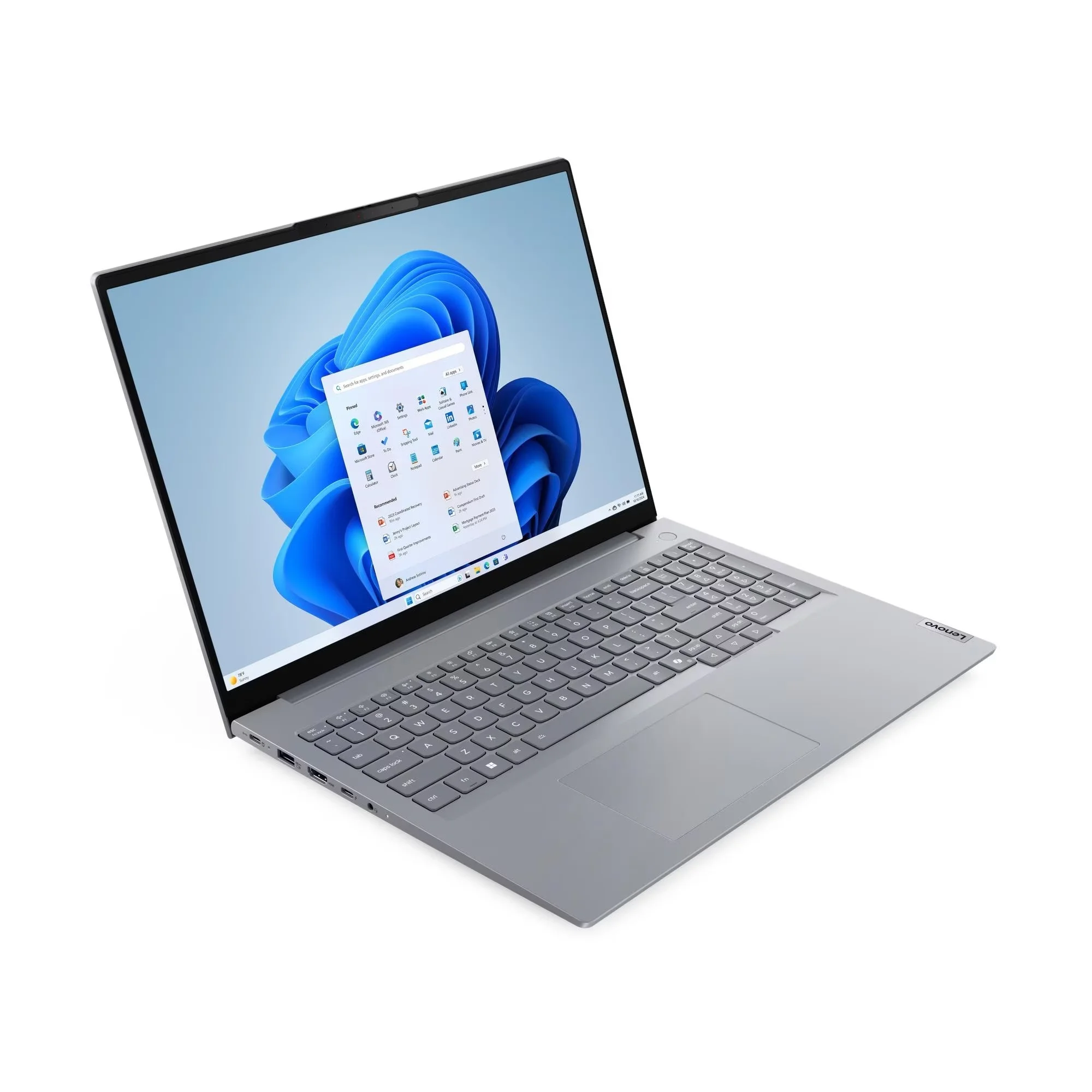 Ноутбук Lenovo ThinkBook 16 G8 IRL [21SH002RGP] (КЛАВ.РУС.ГРАВ.) 16" {WUXGA Core 5 210H/8GB/512GB SSD/DOS}