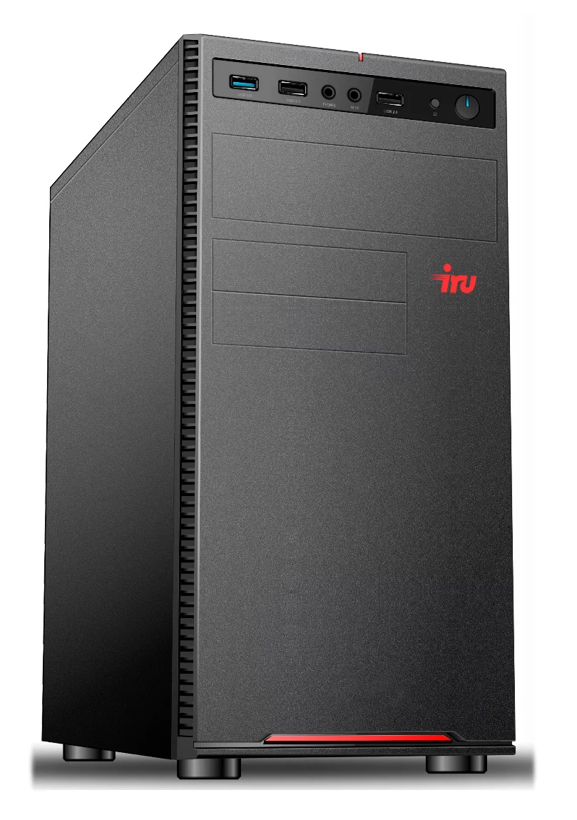 ПК IRU Home 510B5SE MT i5 11400 (2.6) 8Gb SSD240Gb UHDG 730 FreeDOS GbitEth 400W черный (1927291)