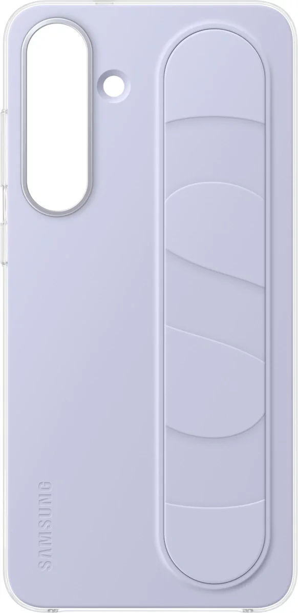 Чехол (клип-кейс) Samsung для Samsung Galaxy S25 FE Grip Case голубой (EF-GS731CLEGRU)