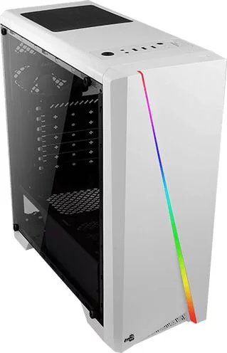 Корпус Aerocool Cylon белый без БП ATX 6x120mm 2xUSB2.0 1xUSB3.0 audio CardReader bott PSU (CYLON WH)
