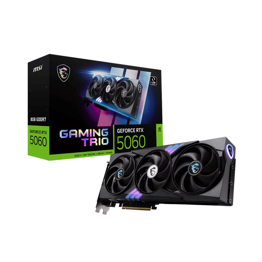 Видеокарта/ GeForce RTX 5060 8G GAMING TRIO