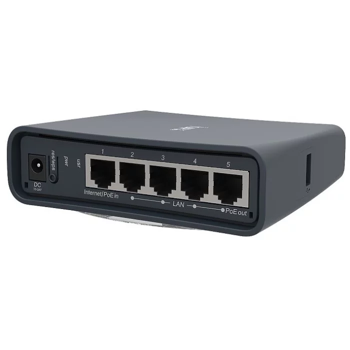 Картинка Точка доступа MikroTik hAP ac lite tower RB952UI-5AC2ND-TC 