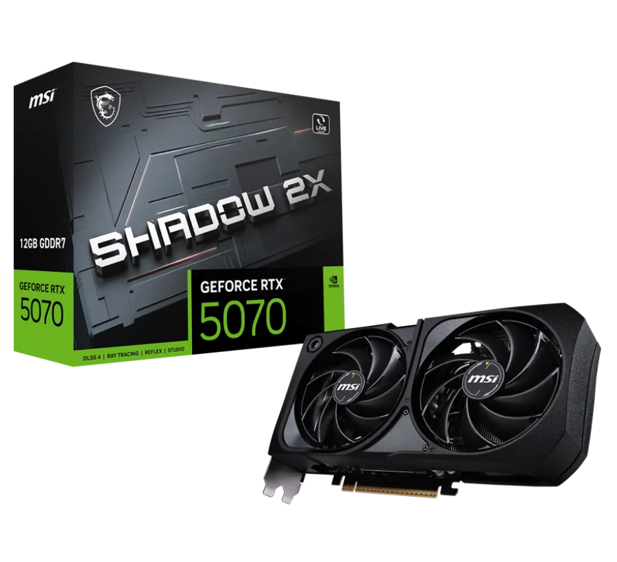 Видеокарта/ GeForce RTX 5070 12G SHADOW 2X