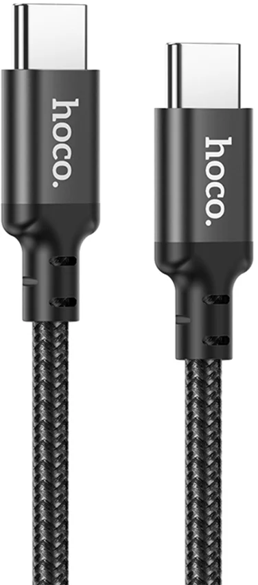 Кабель Hoco X14 X14 TYPE-C TO TYPE-C 1м черный (TYPE-C TO TYPE-C(52215))