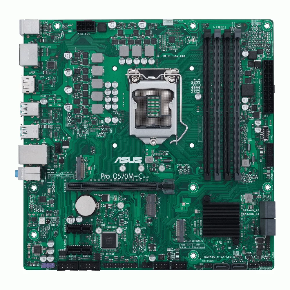 Материнская плата/ PRO Q570M-C/CSM (90MB1700-M0EAYC)