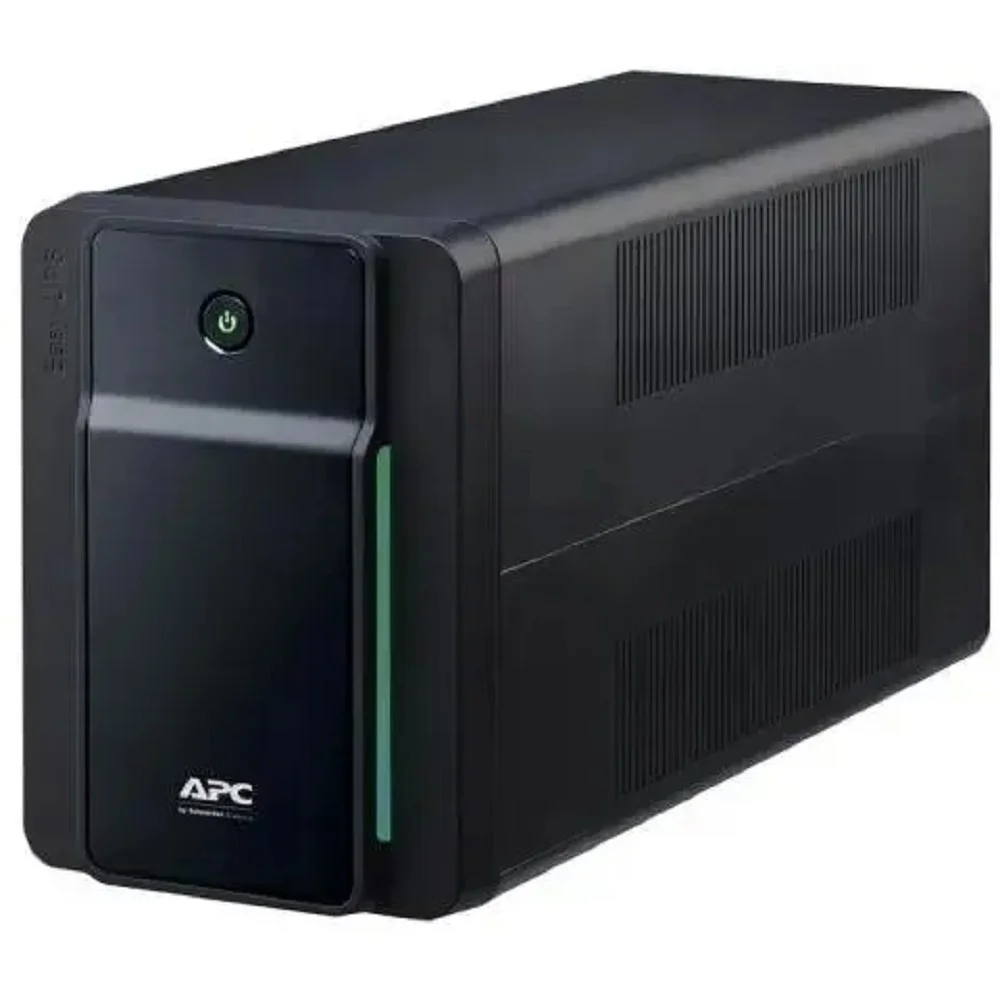 APC Easy UPS 1600VA, 900W, Line Interactive, Automatic Volt Regulation, 140-300V, (4) Schuko CEE 7 Sockets Battery backup, input cord 1.2m, dimensions (HxWxD) 190 x 140 x 319 mm, weight 10.2 kg, standard warranty 2 years. (BVX1600LI-GR)