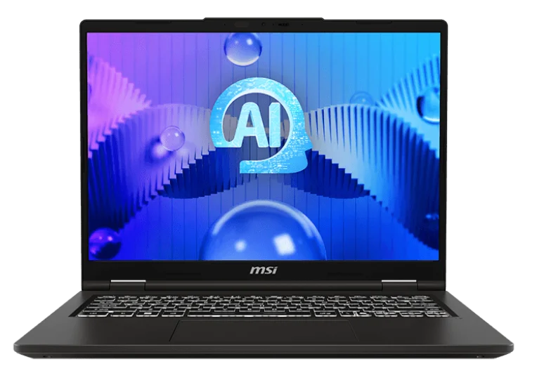 Ноутбук MSI Venture 14 AI A1MG-038RU Core 5 125H 14" 2.8K (2880 x 1800),16:10,OLED,DDR5 16GB (8GB*2),512GB SSD,Intel Arc Graphics,backlight,55.2Whr,1.7kg,1y,Win11Pro,Solid Gray (9S7-14Q221-038)