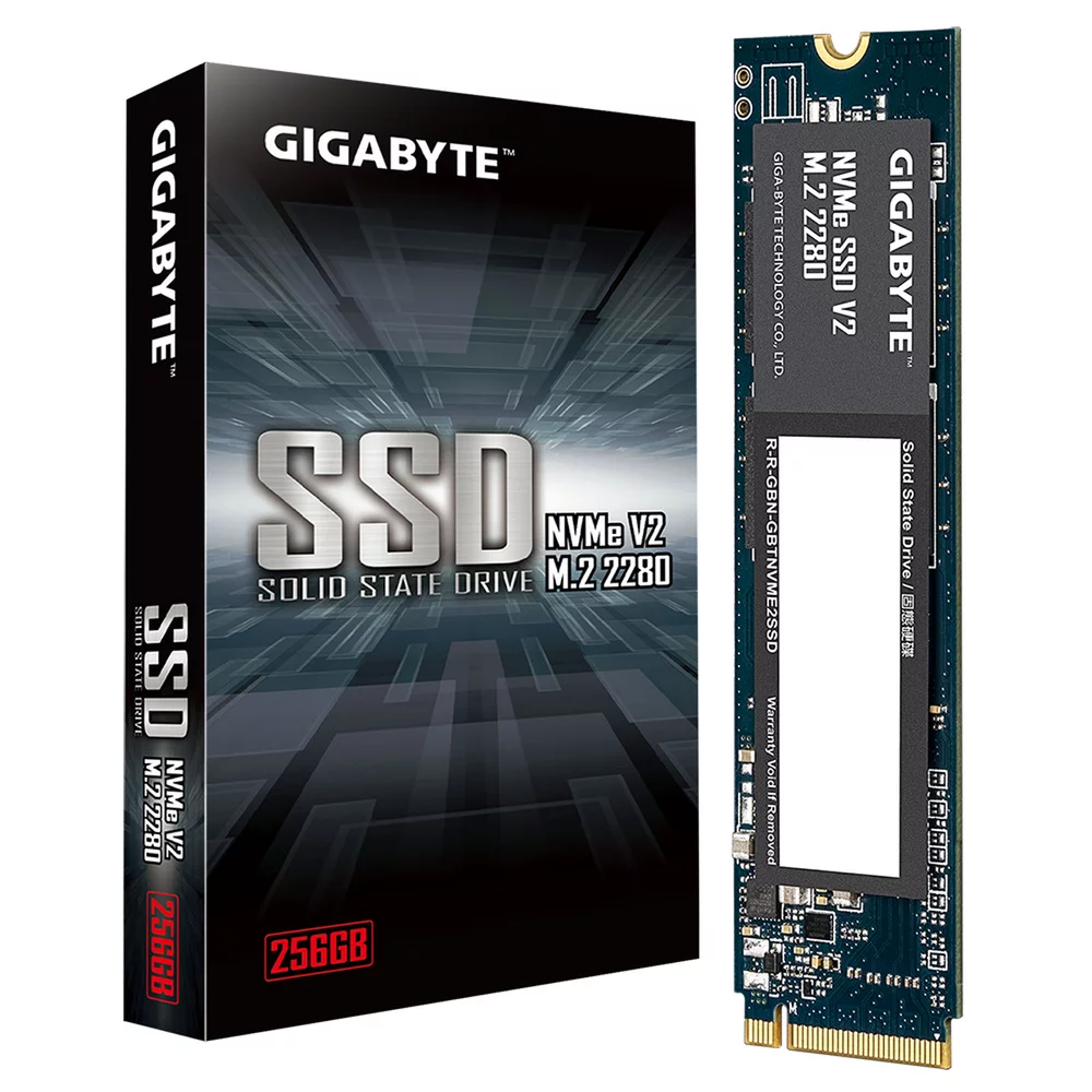 Твердотельный накопитель SSD Gigabyte NVMe SSD V2 256GB G3NVMEV2256G