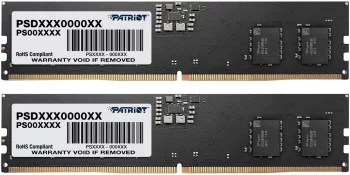 Память DDR 5 DIMM 16Gb (8Gbx2) 5600Mhz, PATRIOT Signature Line (PSD516G4800K) (retail)