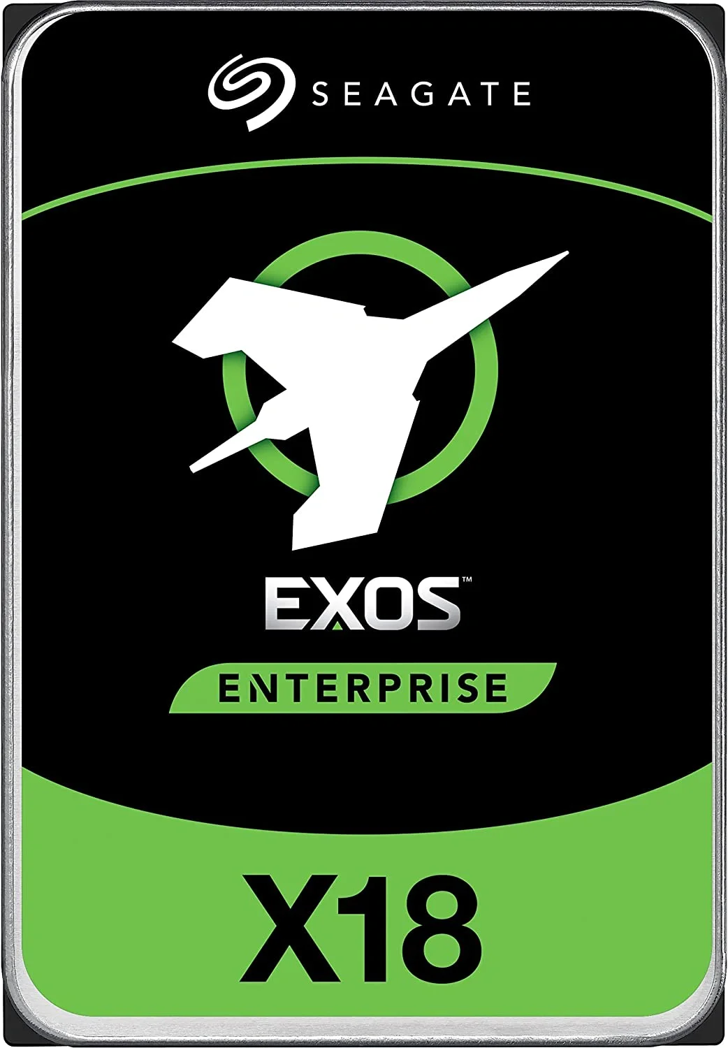 Жесткий диск Seagate Exos X18 ST10000NM018G, 10TB, 3.5", 7200 RPM, SATA-III, 512e, 256MB