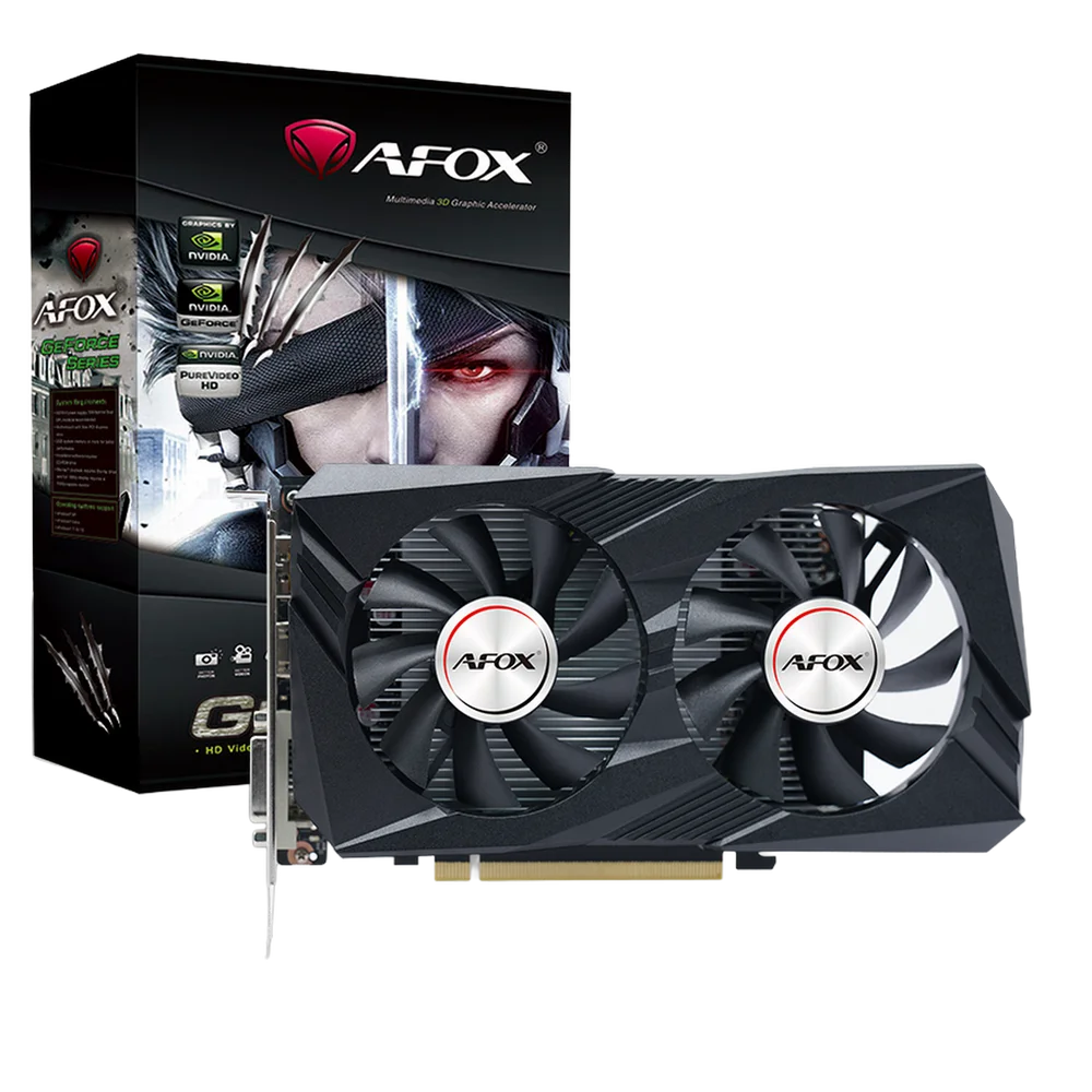 Видеокарта Afox RTX3050 6GB GDDR6 96bit DVI DP HDMI ATX 2FAN RTL (AF3050-6GD6H7-V2)