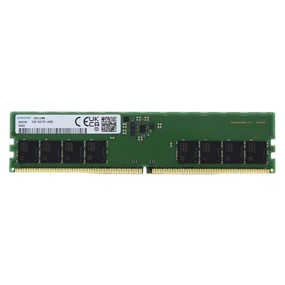 Память оперативная/ Samsung DDR5 16GB DIMM 5600 1Rx8, 1.1V (M323R2GA3EB0-CWMOD)