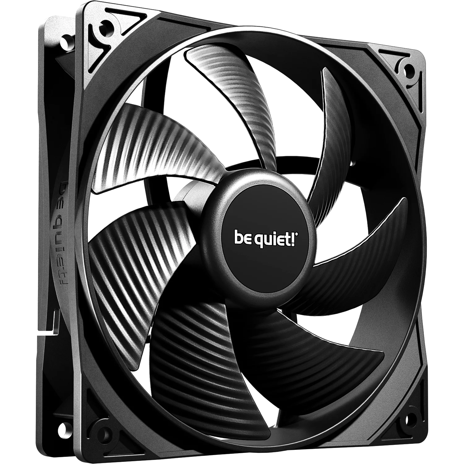 Кулер для корпуса/ Case Cooler be quiet! PURE WINGS 3 120mm PWM (120x120x25mm, 4-pin PWM, 49.9CFM, 25.5dBA, 1600RPM, Black) (BL105)