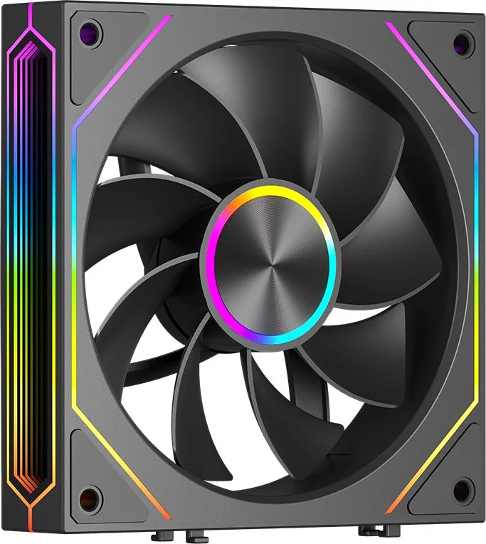 Вентилятор для корпуса PcCooler F3 X120R BK Reverse ARGB 120х120x25 черный 4-pin 28.4дБ (F3X12R-BKAC-GL) Ret