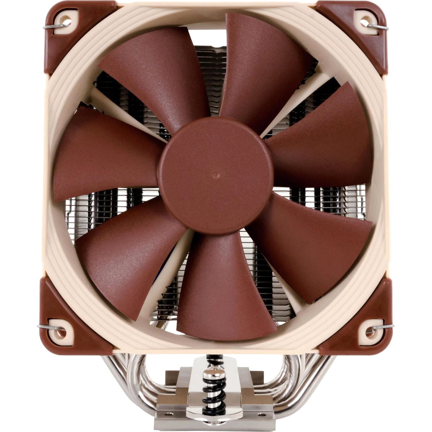 Кулер для процессора/ CPU Cooler Noctua NH-U12S (129W, 4-pin PWM, 158mm, Al/Cu, 5x6mm, 1x120x120x25mm, 54.97CFM, 22.4dBA, 1500RPM, S: 1851/1700/1200/115X, AM5/AM4, Beige/Brown)