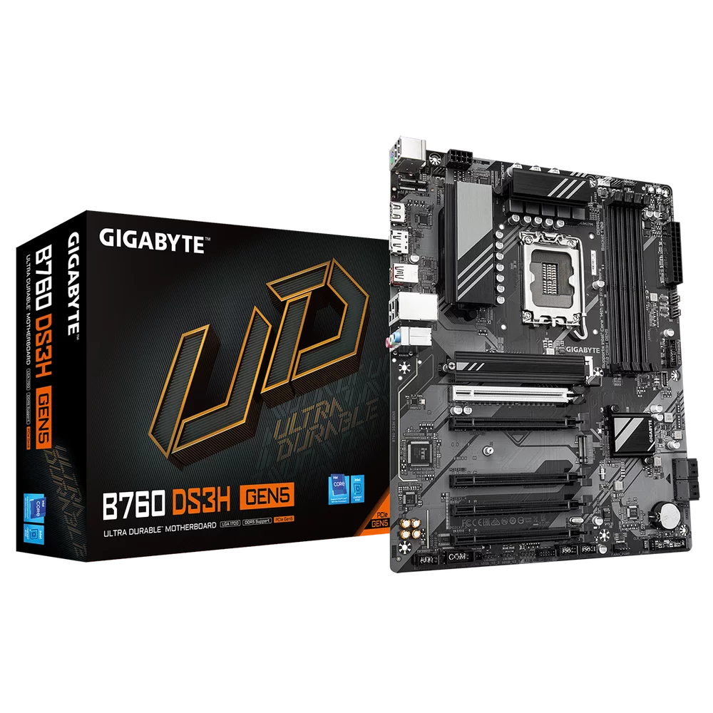 Материнская плата Gigabyte B760 DS3H GEN5, RTL