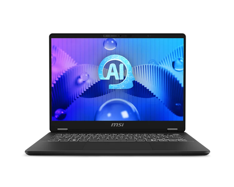 Ноутбук MSI Prestige 14 AI Evo Core Ultra 7 155H 14" 16:10 FHD+ (1920х1200) 400nits, IPS DDR5 16GB (8GB*2), 512Gb SSD, Intel® Arc ,90Whr,1.7kg,Backlit,Win11Pro,Stellar Gray,/ Rus (9S7-14N111-069)