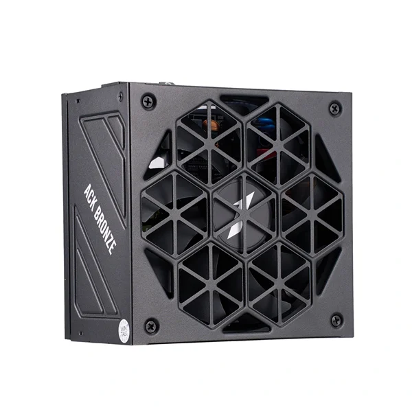 Блок питания 1STPLAYER ACK BRONZE 850W Black / ATX 3.1, PCIe 5.1, APFC, 80 PLUS Bronze, Double Forward, full Teapo caps, 140mm fan, non-modular / HA-850AA2
