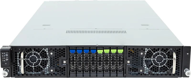 Шасси серверное Gigabyte Server Platform G294-Z43 / 2U / 2xAMD (9004/ 9005) / 2xHS / 24xDIMM / 4xSFF NVME/ SAS/ SATA + 4xSFF SATA/ SAS / 16xGPUs SS / 2x10GbE / 16xFHFL + 2xLP / 2x3000W / Rails (G294-Z43-AAP2)