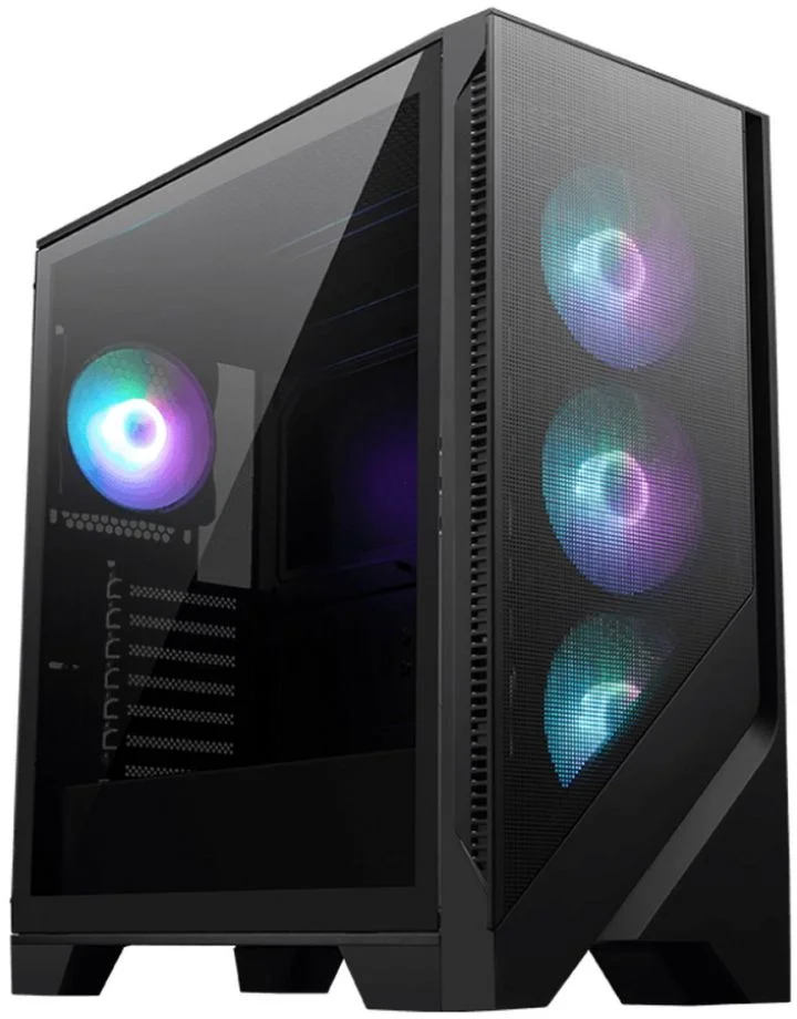 Корпус MSI MAG FORGE 320*R* AirFlow Mid-Tower, ATX, 2xUSB 3.2, Audio I/ O, 4x120mm ARGB Fan PWM ARGB Control Board, Tempered Glass Window (306-7G23R21-809)