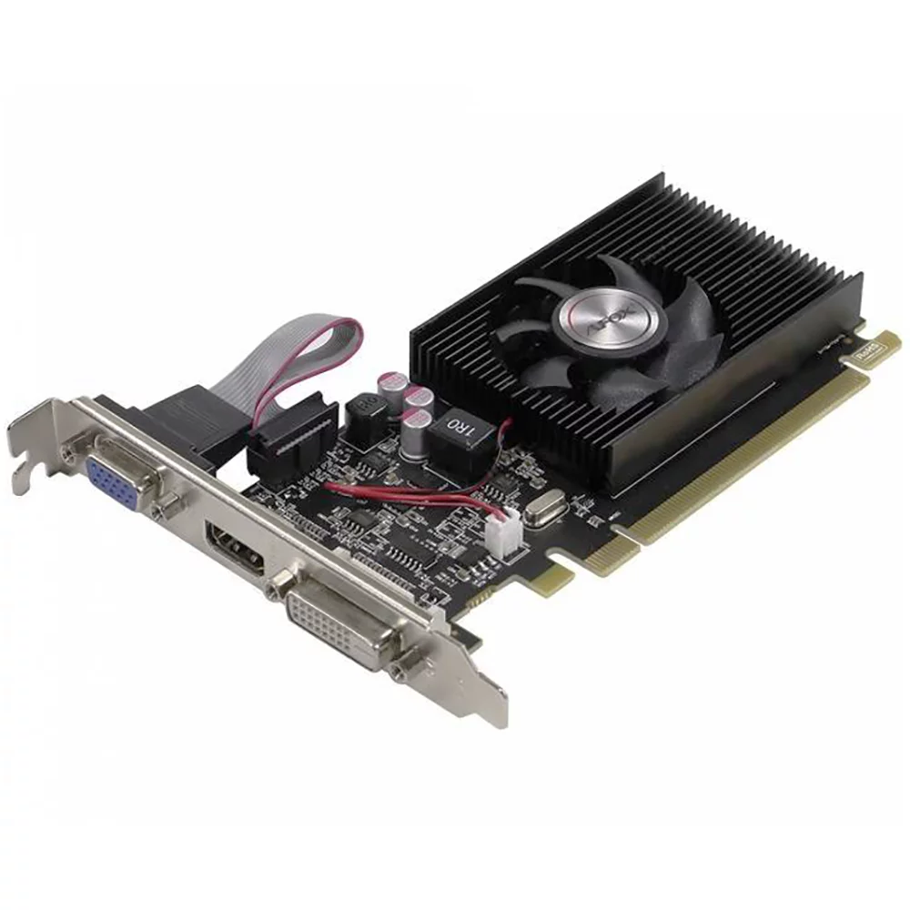 Видеокарта Afox R5 220 2GB GDDR3 64bit DVI HDMI 1FAN LP RTL {30} (782340) (AFR5220-2048D3L5)