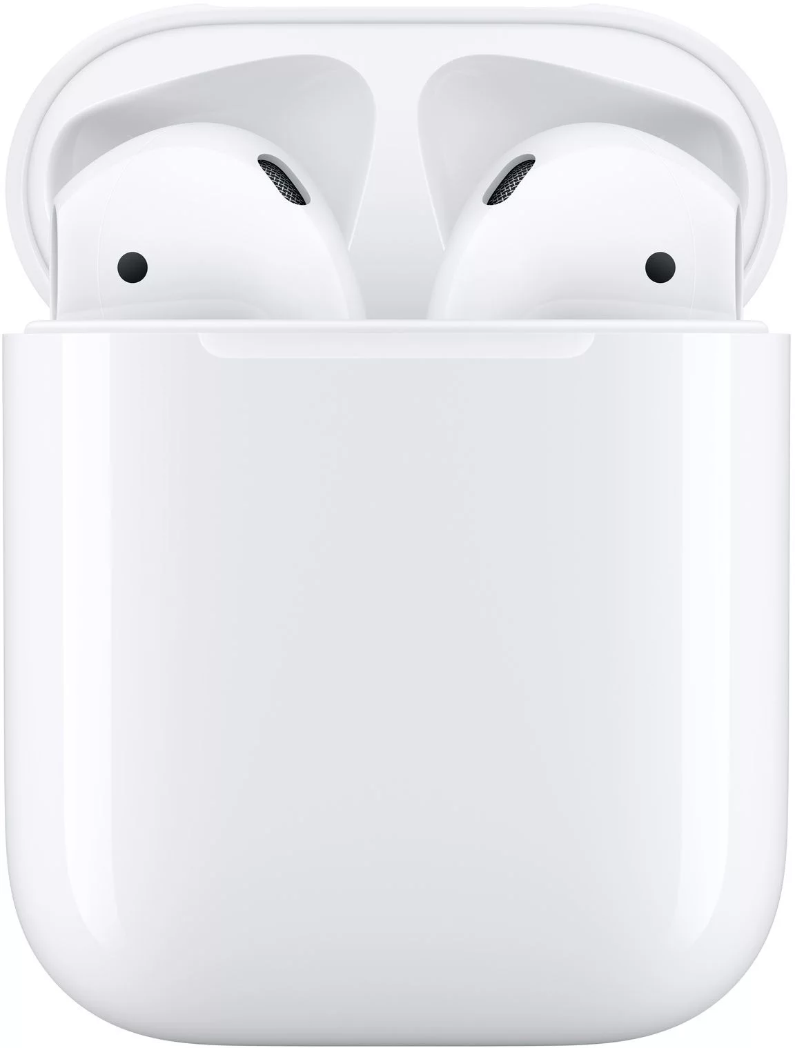 Гарнитура вкладыши Apple AirPods 2 A2032/ A2031/ A1602 белый беспроводные bluetooth в ушной раковине (MV7N2HN/A)