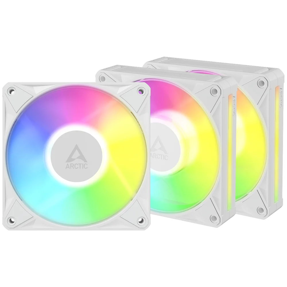 Вентилятор корпусной ARCTIC BioniX P12 A-RGB (White) - 3 Pack (ACFAN00338A)