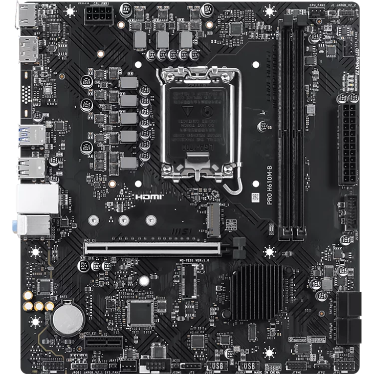 Материнская плата/ PRO H610M-B