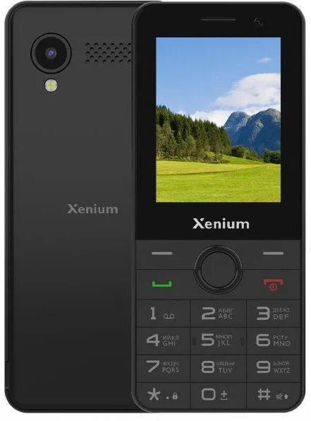 Мобильный телефон Xenium X900 черный моноблок 1.77" 320x240 Spreadtrum ThreadX RTOS 0.3Mpix GSM900/ 1800 MP3 (CTX900BK/00)