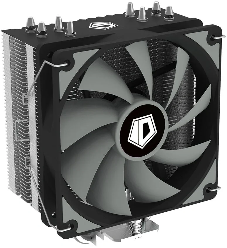 Устройство охлаждения(кулер) ID-Cooling SE-224K-I Soc-1200/1700/1851 серебристый/черный 4-pin 15.2-32.5dB Al+Cu 220W 810gr Bulk (SE-224K-I BULK)