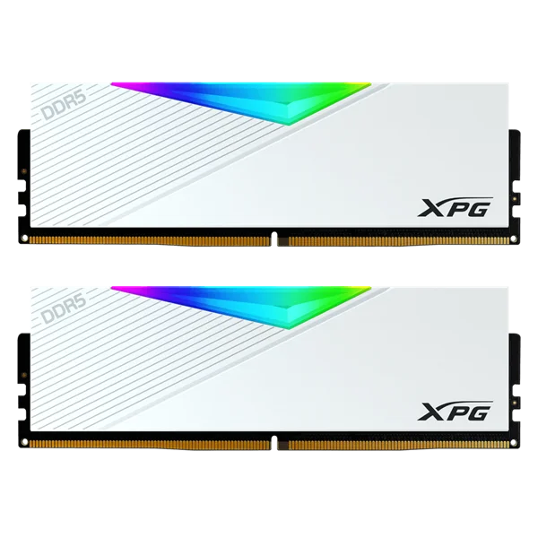 Модуль памяти DIMM 32GB (16GBx2) DDR5-6400 RGB AX5U6400C3216G-DCLARWH ADATA