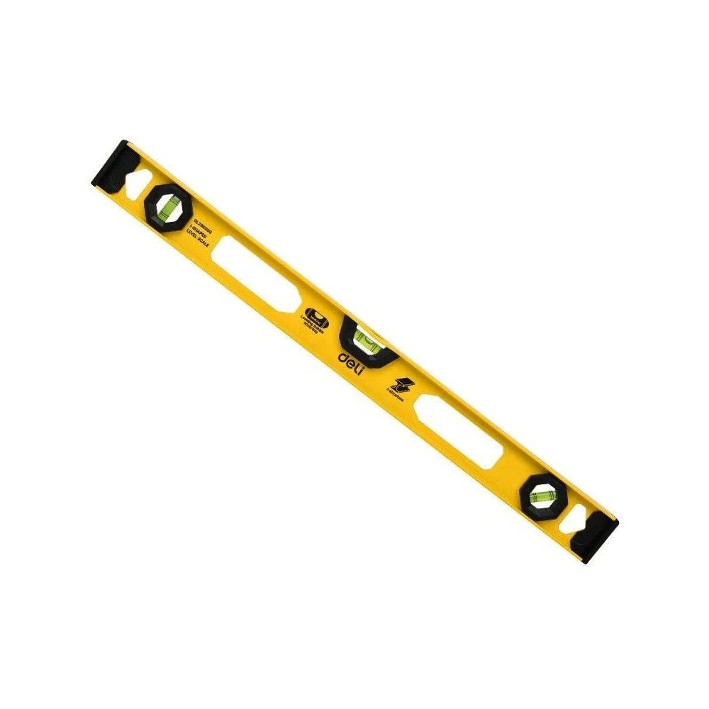 Строительный уровень литой облегченный Deli DL29800G 800мм