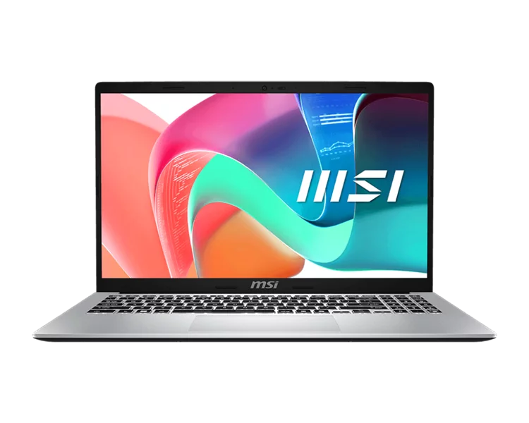 ноутбуки MSI Modern 15 F13MG Core i5-1334U 15.6" FHD (1920*1080),IPS DDR4 16GB (8GB*2),1TB SSD,Iris Xe Graphics,backlight (White),Urban Silver,45Whr,1.7kg,Dos (9S7-15S122-622)