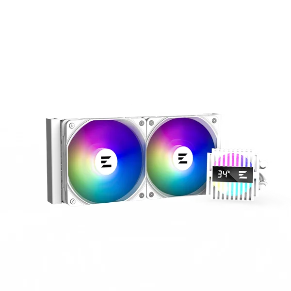 Zalman CPU Liquid Cooler 240mm, ARGB, white (ALPHA2 A24 WHITE)