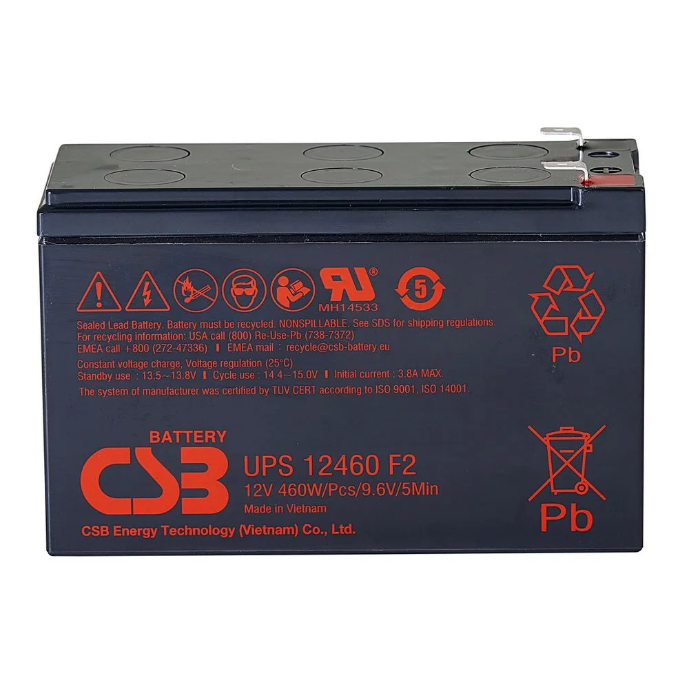 Батарея для ИБП CSB UPS12460 F2 12В 9Ач