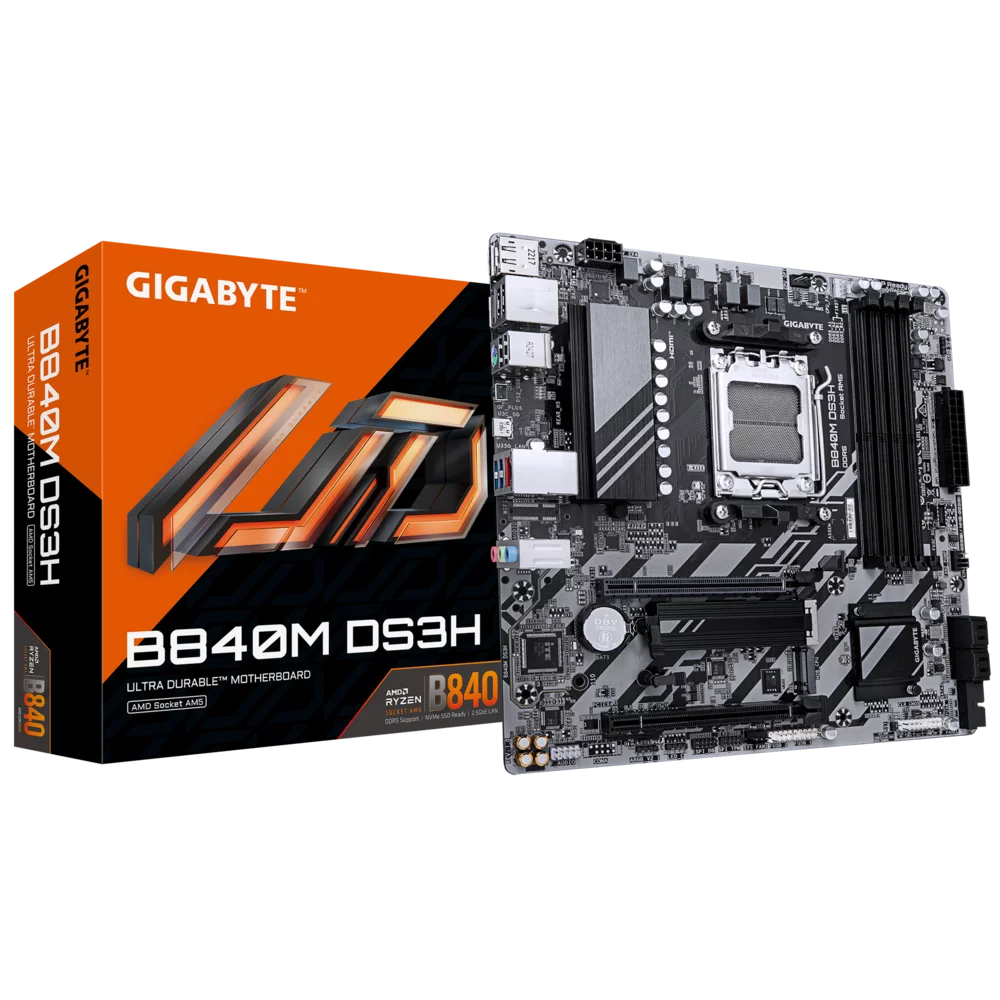 Материнская плата Gigabyte B840M DS3H,