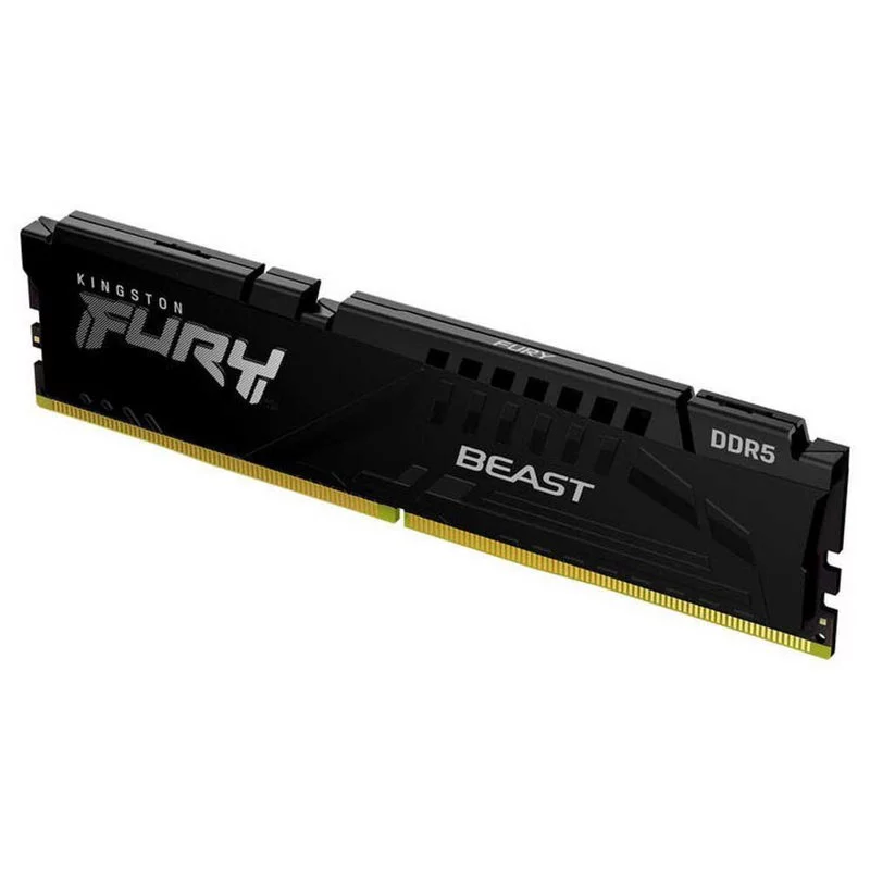 Память оперативная/ Kingston 8GB 5200MT/ s DDR5 CL36 DIMM FURY Beast Black EXPO (KF552C36BBE-8)