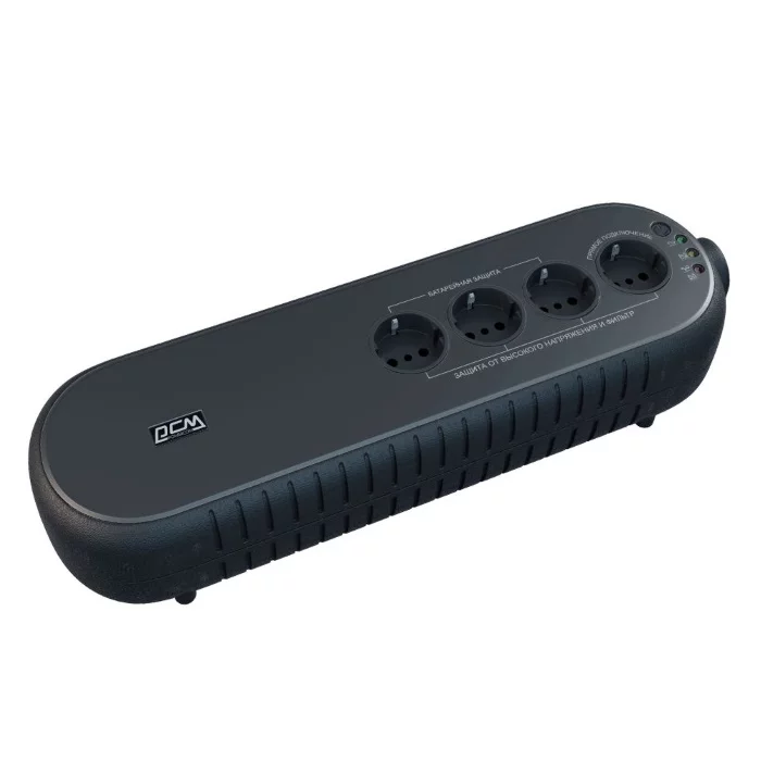 Источник бесперебойного питания Powercom WOW-1000U, Offline, 1000VA/ 500W, Schuko, USB