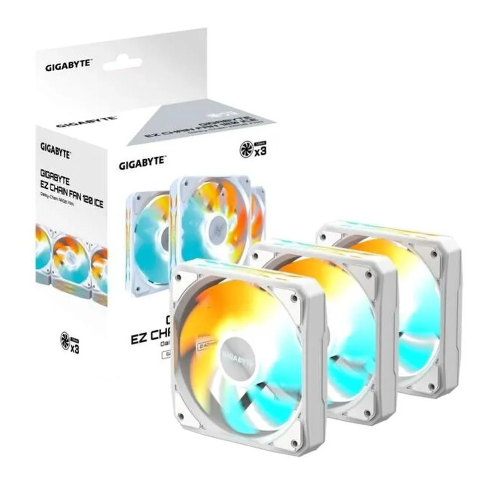 Комплект вентиляторов GP-ECFAN1203 ICE GIGABYTE