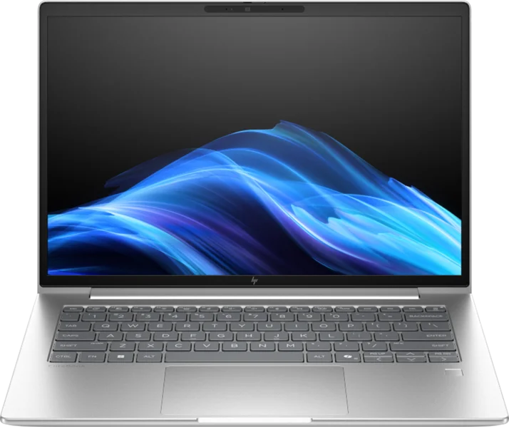 Ноутбук HP EliteBook 8 G1i 14 Intel Core Ultra7-255U,14" WUXGA (1920x1200) IPS 300cd AG,16Gb DDR5-5600MHz(1),512Gb SSD NVMe,Al Case,62Wh,FPS,ENG/ RU Kbd Backlit,1.39kg,Silver,1y,Win11Pro (C15A6ET) (C15A6ET#BH5)