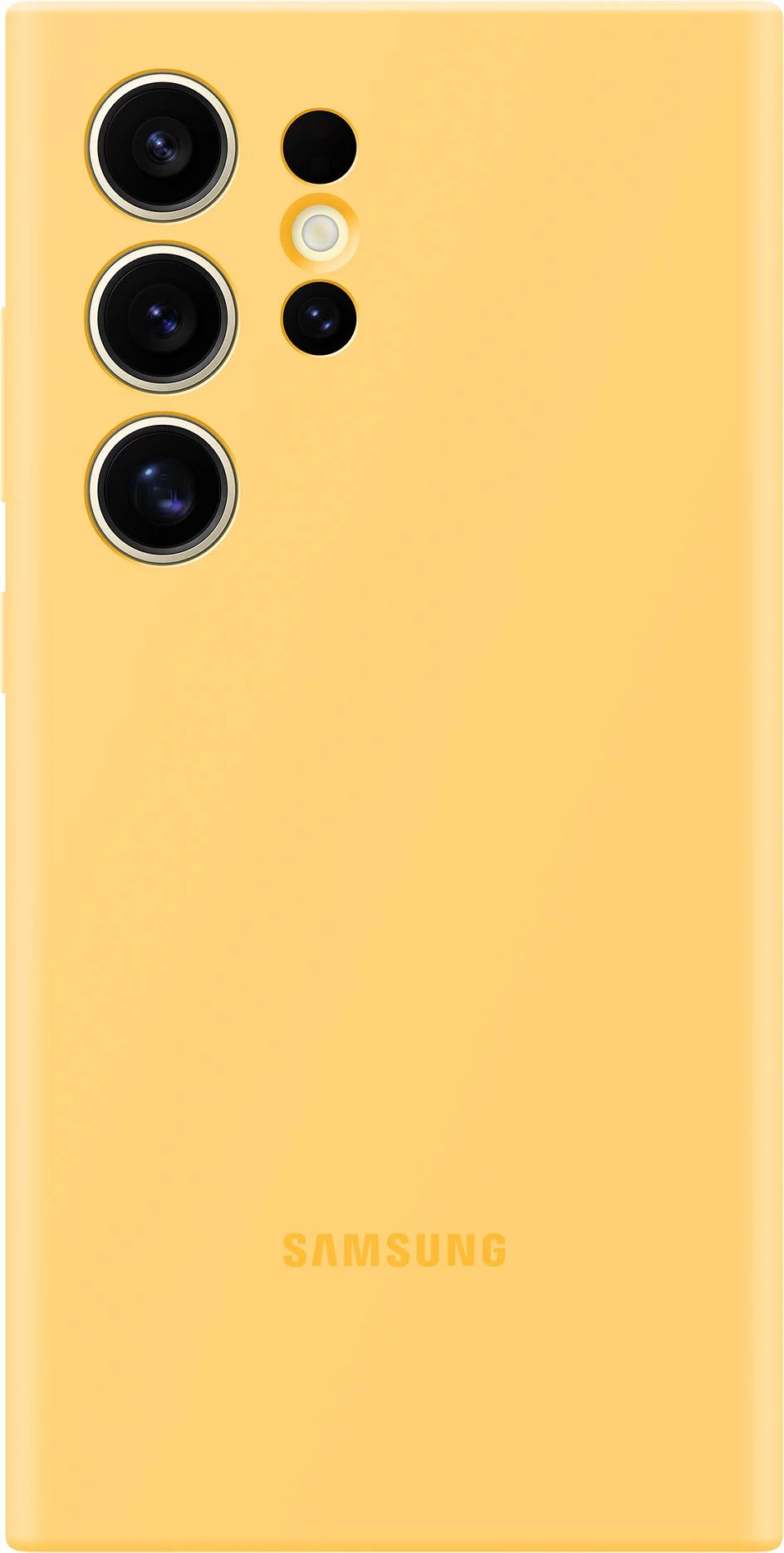 Чехол (клип-кейс) Samsung для Samsung Galaxy S24 Ultra Silicone Case Silicone Case S24 Ultra желтый (EF-PS928TYEGRU)