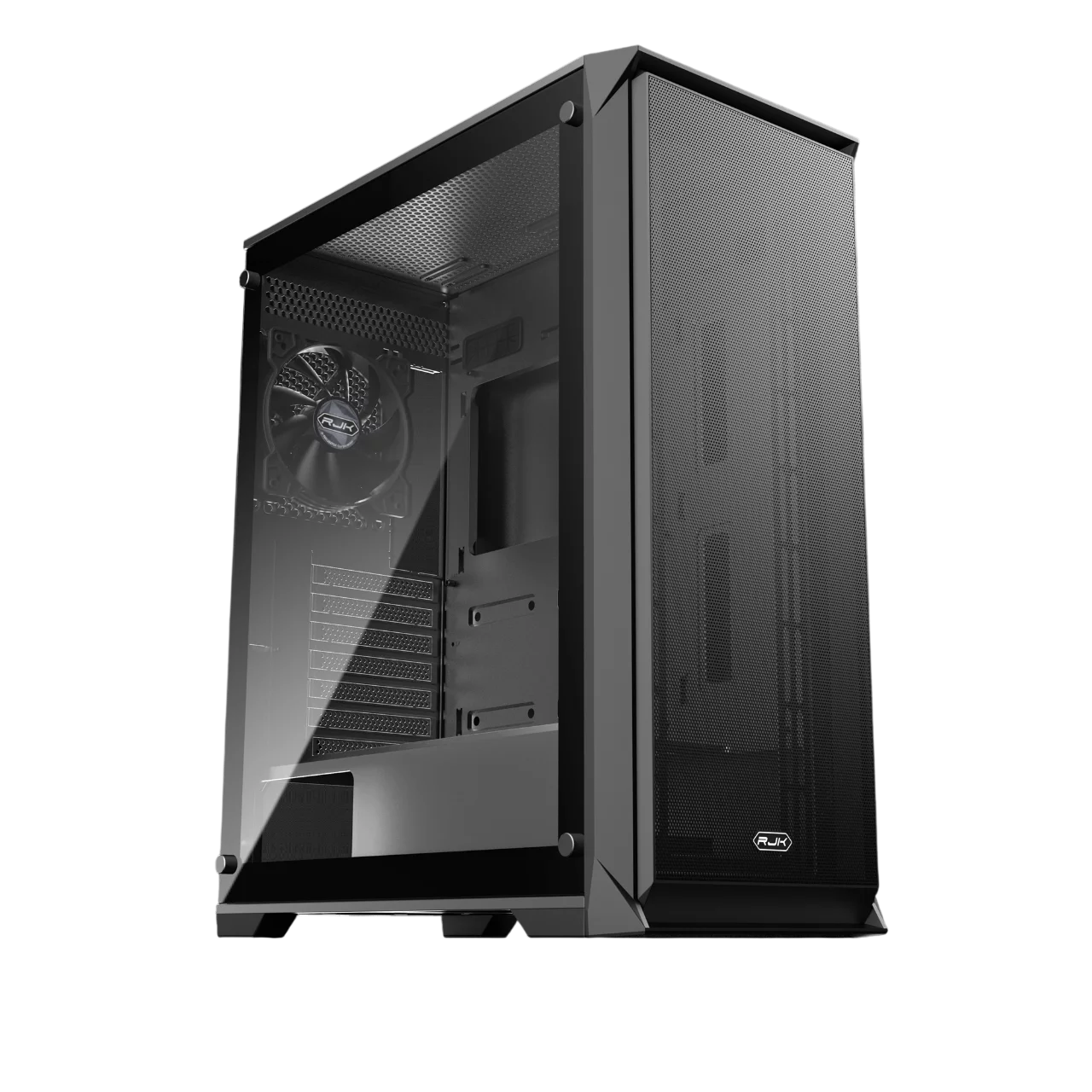 Корпус без блока питания/ Case Raijintek ARCADIA 41, Midi-Tower, TG, 1x120mm, 2xUSB-A 3.0 + 1xUSB-C, ATX, mATX, mITX Black (0R20B00263)