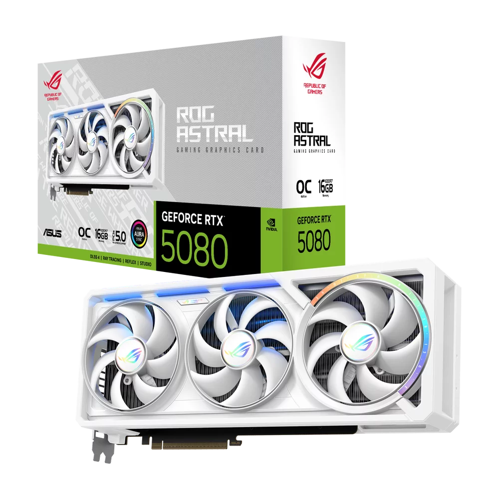 Видеокарта/ ROG-ASTRAL-RTX5080-O16GWHITE (90YV0LV4-M0NA00)