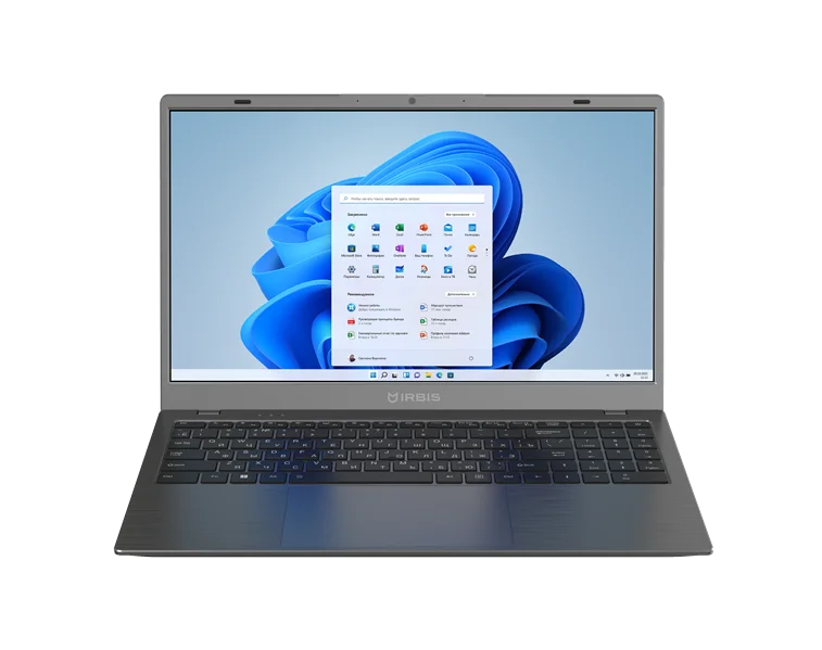 Ноутбук IRBIS GroovyBook 15 Core I5-13600H, 16GB+512Gb NVME SSD,15,6"LCD 1920*1080 IPS,AX101 WIFI, 2MP,TPM2.0,4400mha 3C certified batt, TYPE C full function,RJ45,Windows 11 Pro RUS,AD Metal Case (15NBP2003)