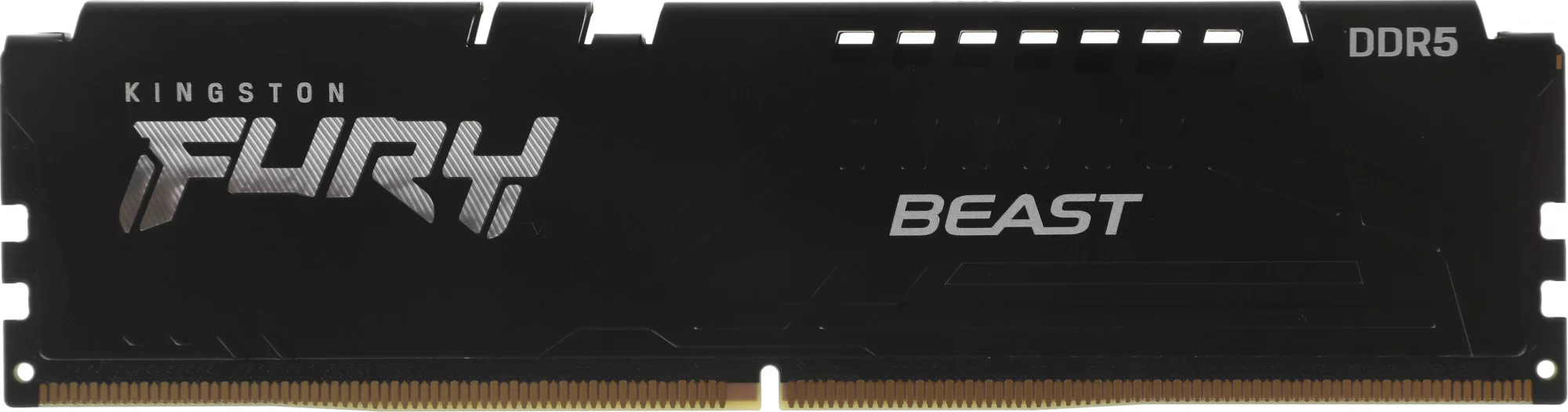 Модуль памяти DDR 5 DIMM 8Gb PC48000, 6000Mhz, Kingston FURY Beast Black XMP CL30 (KF560C30BB-8) (retail)